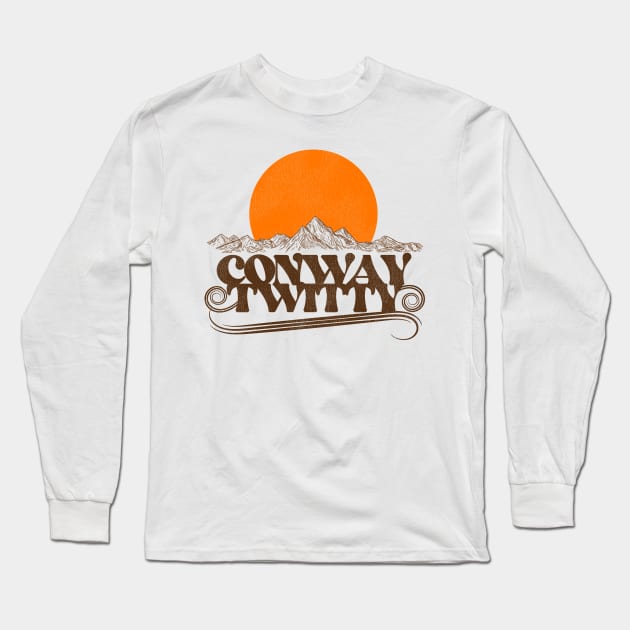 Conway Sunrise Long Sleeve T-Shirt by darklordpug